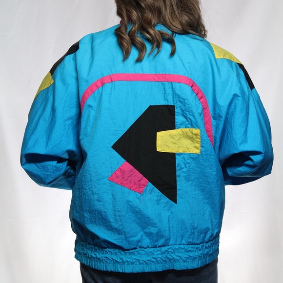 Jackets & Blazers - 80s Vintage Windbreaker
